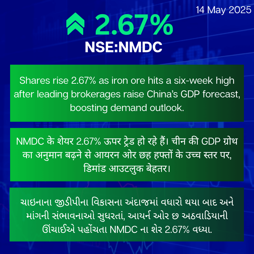 3. NMDC with English, Hindi and Gujrati